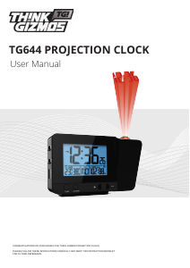 Manual ThinkGizmos TG644 Alarm Clock Radio
