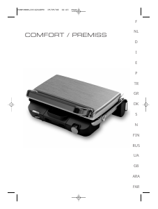 Посібник Tefal GC301512 Comfort Контактний гриль