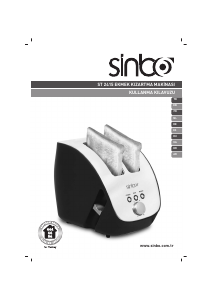 Kullanım kılavuzu Sinbo ST 2415 Ekmek kızartma makinesi