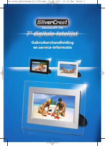 Handleiding SilverCrest DPF-710A Digitale fotolijst