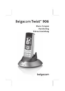 Bedienungsanleitung Belgacom Twist 906 Schnurlose telefon