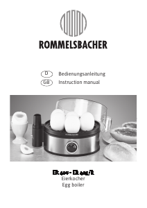 Handleiding Rommelsbacher ER 400 Eierkoker