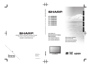 Bruksanvisning Sharp LC-26SB25S LCD TV