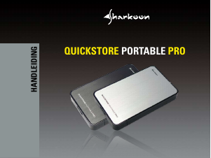 Handleiding Sharkoon Quickstore Portable Pro Harde schijf