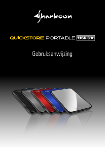 Handleiding Sharkoon Quickstore Portable USB3.0 Harde schijf