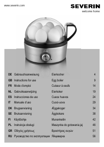 Manuale Severin EK 3127 Cuociuova