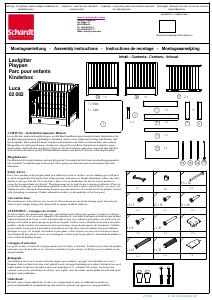 Manual Schardt Lux Playpen