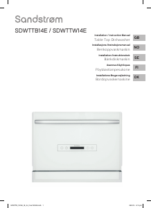 Manual Sandstrøm SDWTTB14E Dishwasher