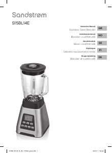 Bruksanvisning Sandstrøm S15BL14E Hurtigmikser