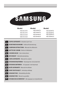 Manual de uso Samsung HDC9A90TX Campana extractora