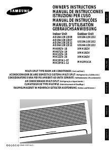 Manual de uso Samsung MH09ZV-18 Aire acondicionado