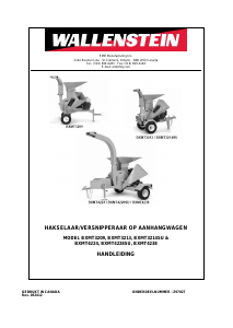 Handleiding Wallenstein BXMT4228SU Hakselaar