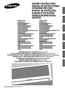 Manual Samsung SH09AB5 Ar condicionado