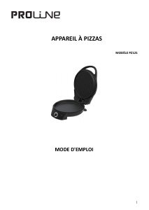 Mode d’emploi Proline PZ121 Four à pizza
