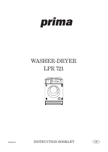 Manual Prima LPR721 Washer-Dryer