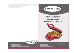 Handleiding Premium PP1200 Pizzamaker