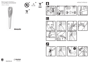 Manual Philips HP6565 Satinelle Depiladora