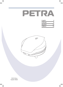 Handleiding Petra 132510 Cupcakemaker