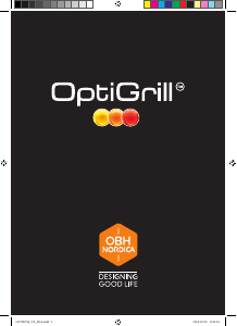 Manual OBH Nordica GO702DS0 OptiGrill Contact Grill