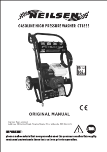 Manual Neilsen CT1855 Pressure Washer