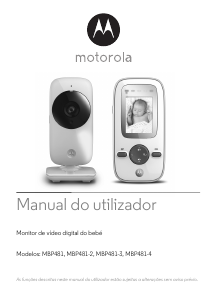 Manual Motorola MBP481 Monitor de bebê