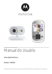 Manual Motorola MBP622 Monitor de bebê