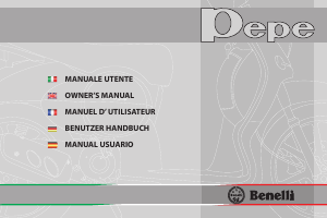 Manuale Benelli Pepe Scooter