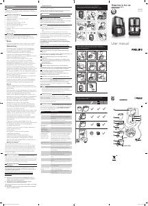 Handleiding Philips HD7698 Koffiezetapparaat