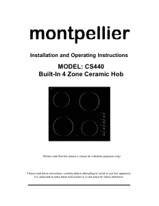 Manual Montpellier CS440 Hob