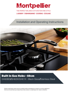 Manual Montpellier GH60X Hob