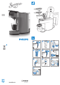 Bedienungsanleitung Philips HD7880 Senseo Kaffeemaschine