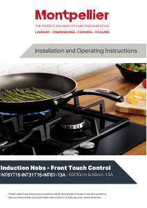 Manual Montpellier INT61T15 Hob