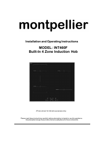 Handleiding Montpellier INT460F Kookplaat