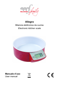 Manual Melchioni Allegra Kitchen Scale
