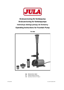 Bruksanvisning Meec Tools 731-062 Fontänpump