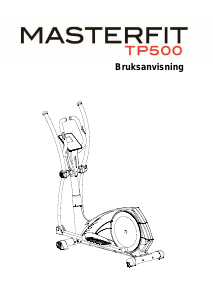 Bruksanvisning Masterfit TP500 Crosstrainer