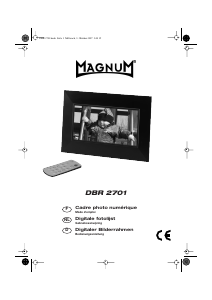 Mode d’emploi Magnum DBR 2701 Cadre photo numérique