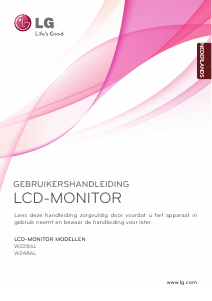 Handleiding LG W2286L LCD monitor