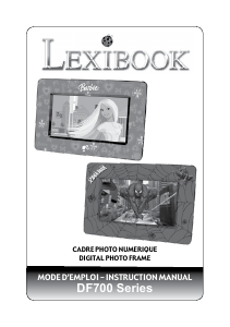 Manual de uso Lexibook DF700BB Barbie Marco digital