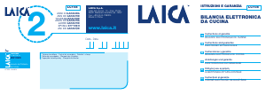 Manual de uso Laica LC108 Báscula de cocina