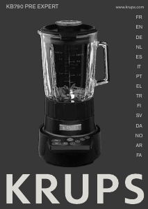 Brugsanvisning Krups KB790 Pre Expert Blender