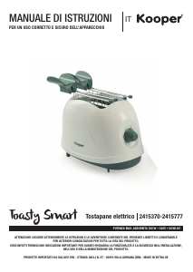 Manual Kooper 2415370 Toaster