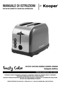 Manual Kooper 2420554 Toaster