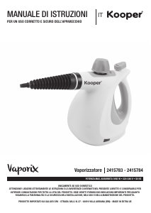 Manuale Kooper 2415783 Pulitore a vapore