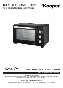 Manual Kooper 2420119 Oven