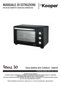 Manual Kooper 2420123 Oven