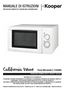 Manual Kooper 2160880 Microwave