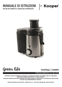 Manual Kooper 2420604 Juicer