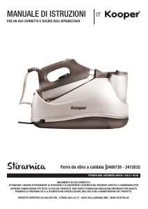 Manuale Kooper 2406739 Sistema di stiratura