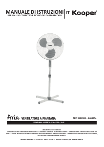 Manuale Kooper 2408554 Ventilatore